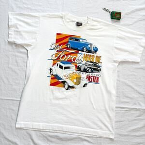 Vintage Ford Hot Rod Single Stitch T-Shirt - L